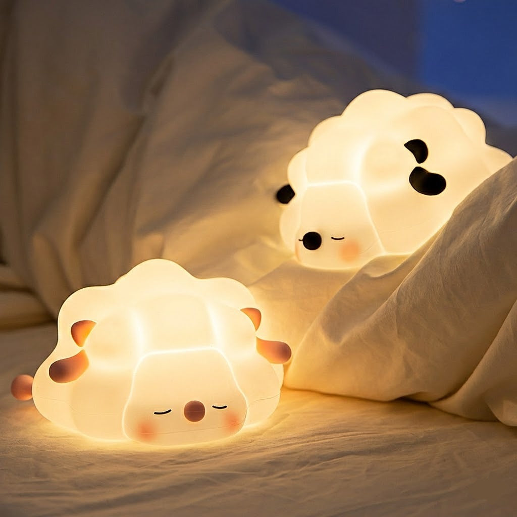 Rechargeable Silicon Sheep Night Light