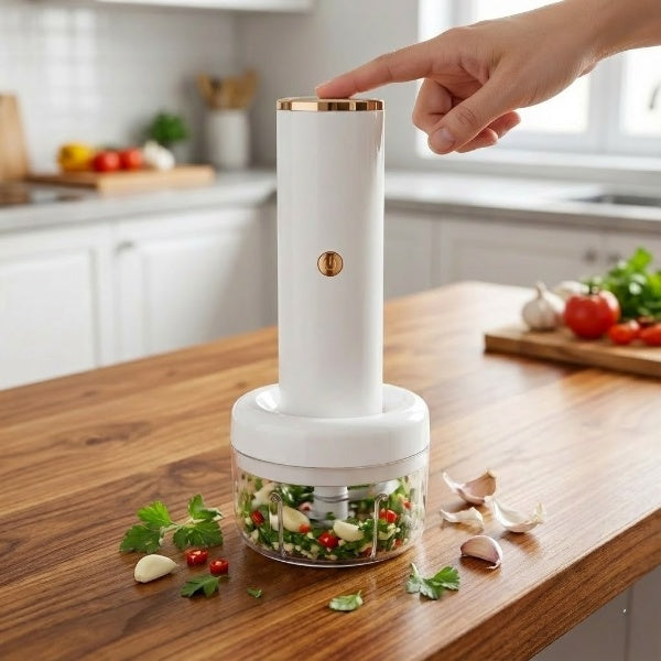 Portable Rechargeable Food Chopper