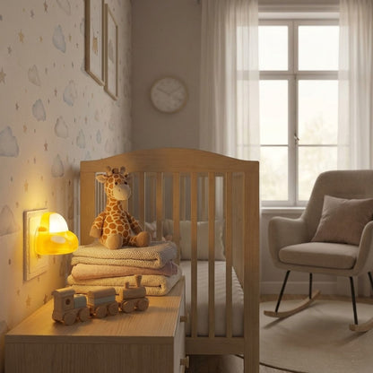 LED Car Shape Socket Night Light