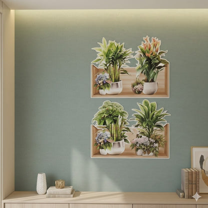 Simulation Plant Wall Sticker