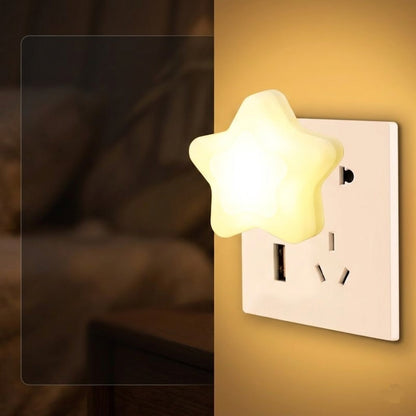 Star Shaped Night Light USB port