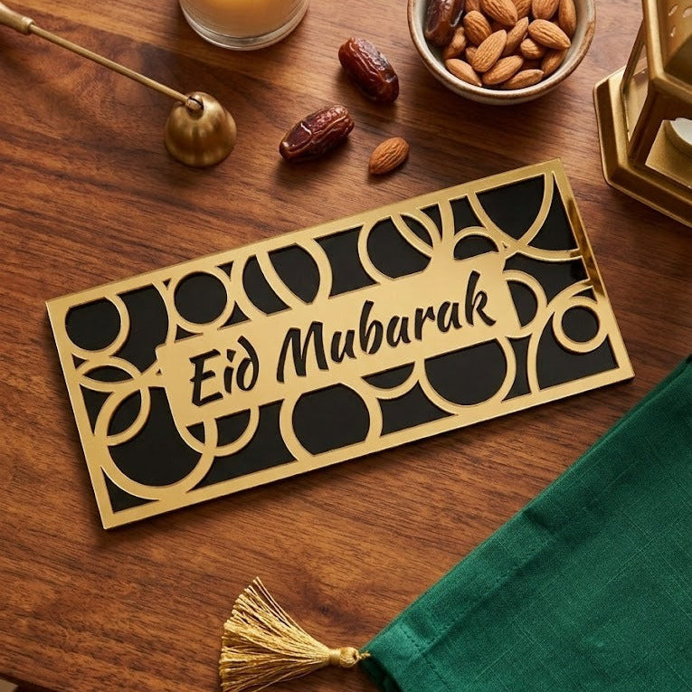 Black Acrylic Eidi Envelope (Random Design)