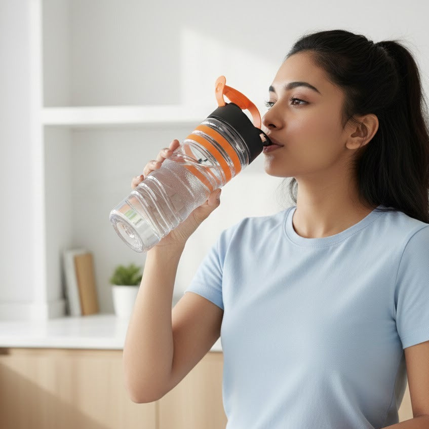 Plastic Sports Water Bottle 1Liter