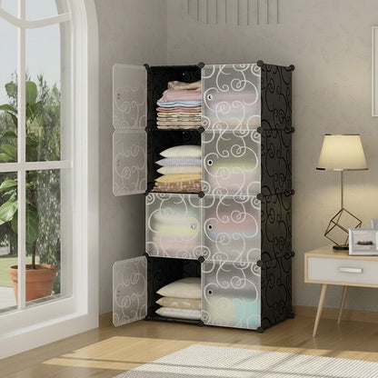 8 Cubes Wardrobe Cabinet Storage Organizer