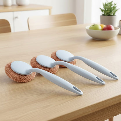 Pot Cleaning Sponge with Long Handle