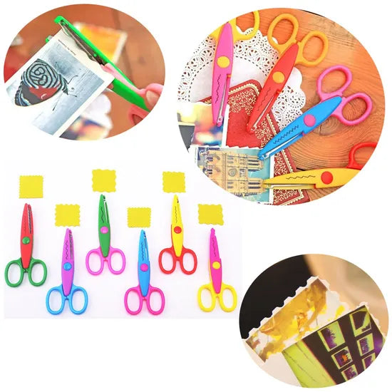 Kids Safe Decorative Paper Craft Scissors – Zig Zag Design