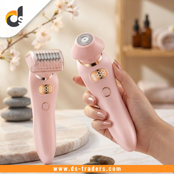 2 in 1 Digital Rechargeable Hair Remover Machine