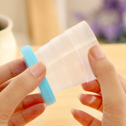 2pc Pocket-Sized Colorful Kids Travel Cup