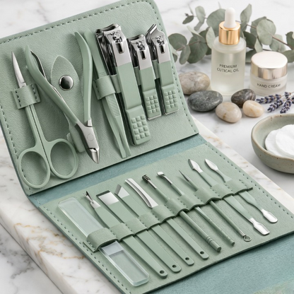 16PCs Stainless Steel Nail Cutter Set