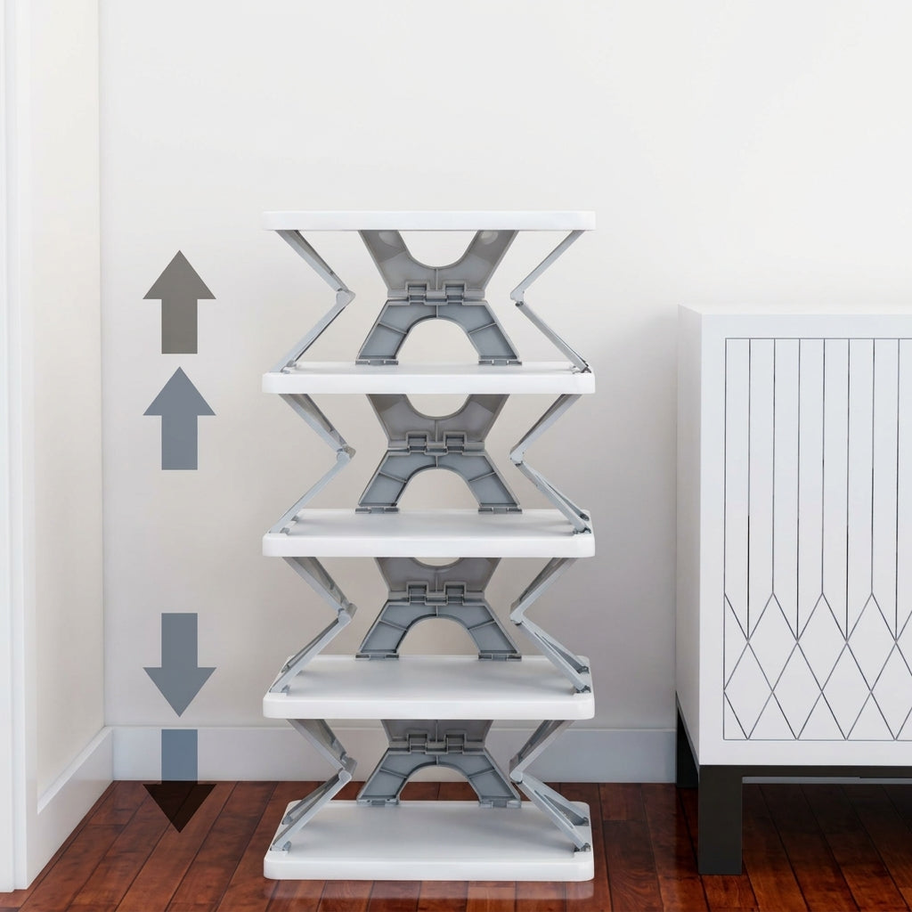 6 Layer Foldable Shoe Rack Organizer