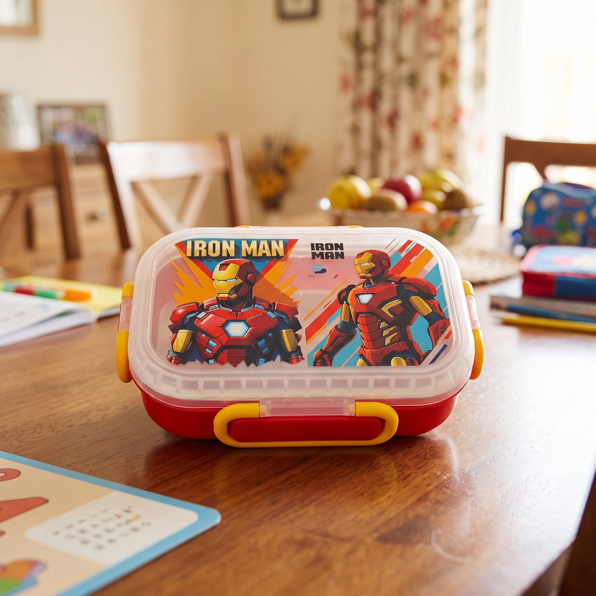Portable Double Layer Stainless Steel Lunch Box