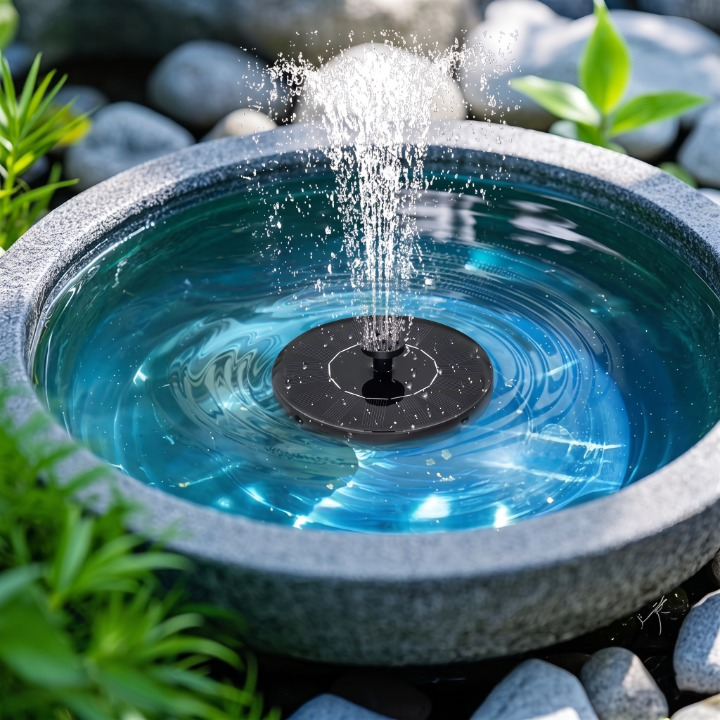 Automatic Solar Powered Water Fountain