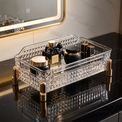 Luxury Acrylic Glacier Makeup Organizer