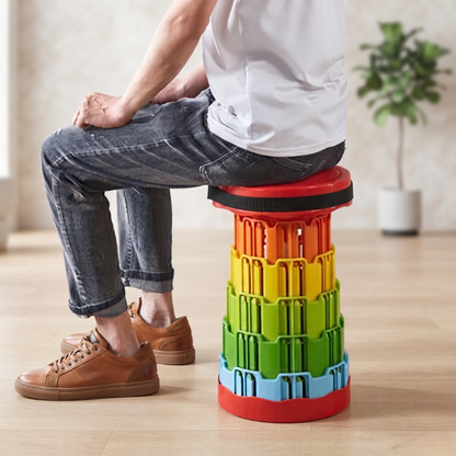 Multi-Color Telescopic Folding Chair