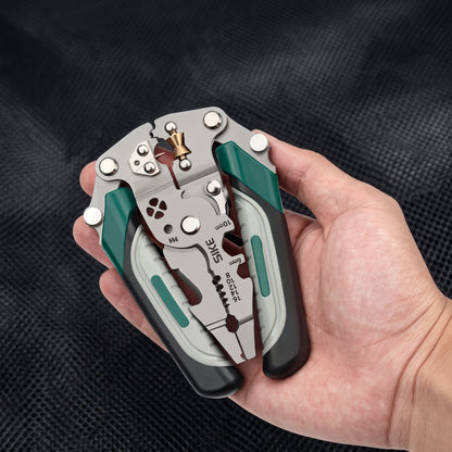 21-In-1 Foldable Wire Stripper Crimper Pliers