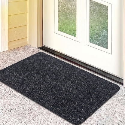 Elegant Black Decorative Room Rug