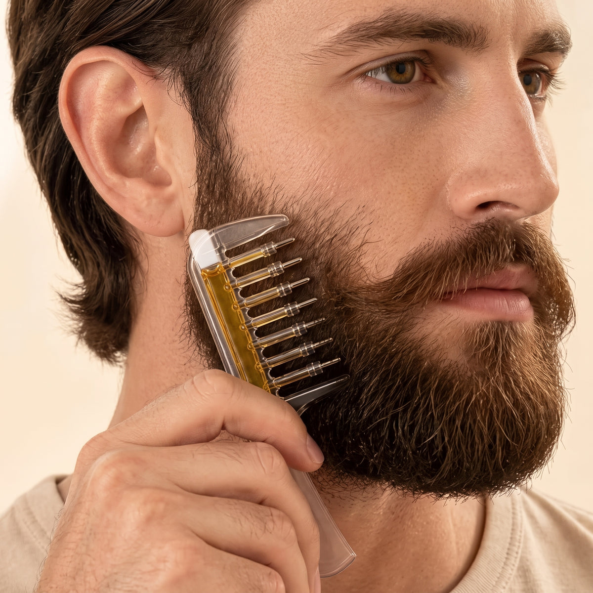 2-In-1 Hair Oil Applicator Comb