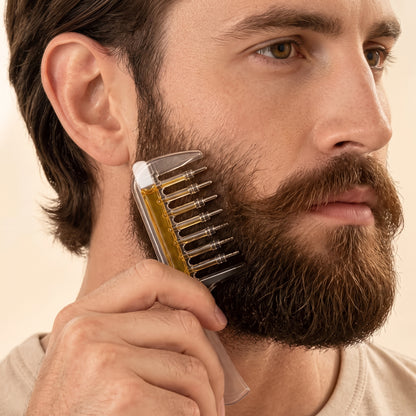 2-In-1 Hair Oil Applicator Comb