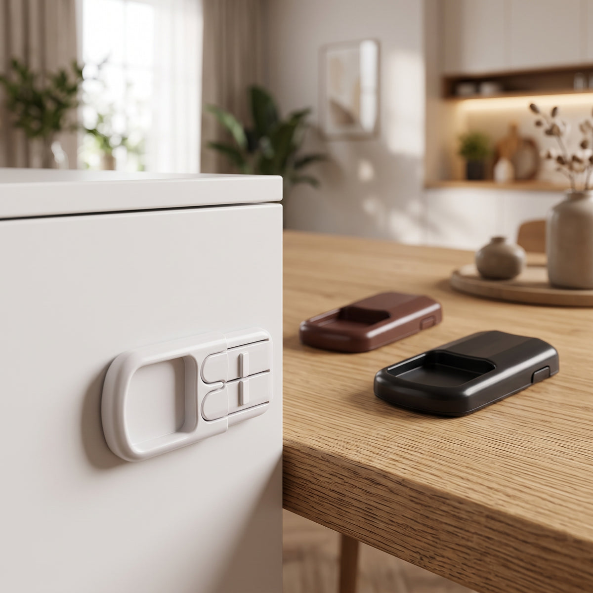 Safety Drawer Locks With Double Snap