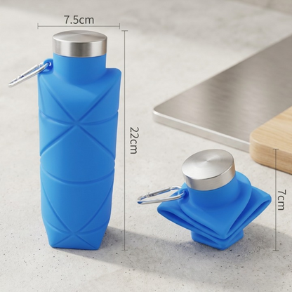 Silicone Foldable Travel Water Bottle