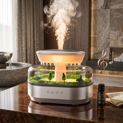 Luxury Rain Drop Smoke Diffuser Humidifier