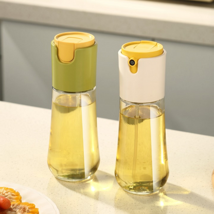 2-In-1 Oil Spray & Pour Dispenser Bottle