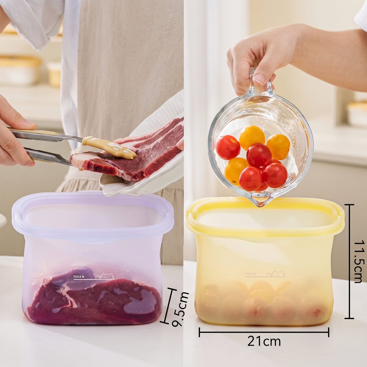 Silicone Food Storage Sealing Bag