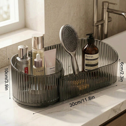 Luxury 360 Rotating Cosmetic Storage Tray