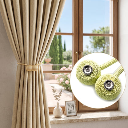 2PCs Magnetic Curtain Tieback Clips