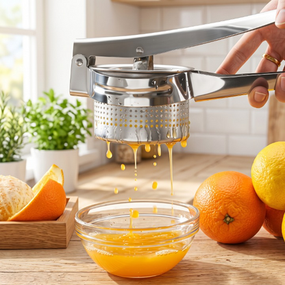 Stainless Steel Manual Potato And Juice Squeezer