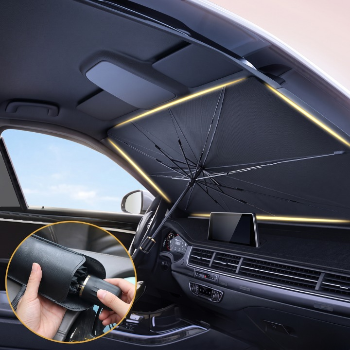 Car Foldable Windshield Sunshade Umbrella