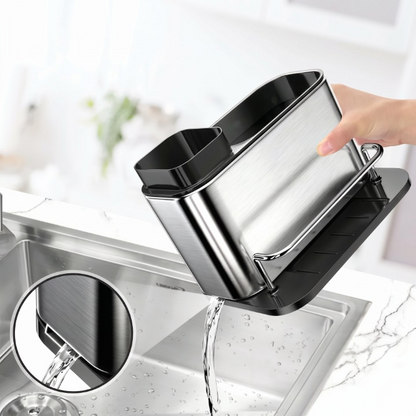3-in-1 Stainless Steel Kitchen Soap Dispenser
