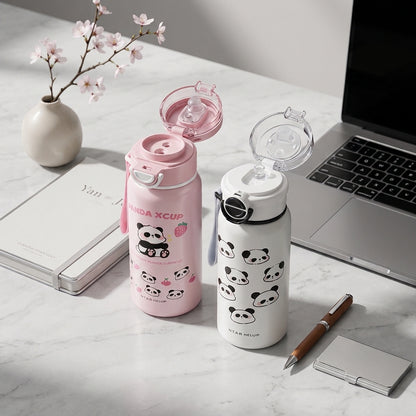 Cute Panda Vacuum Insulated Bottle 550ML