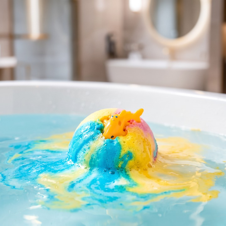 1PCs Colorful Relaxing Bath Bomb Ball