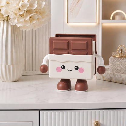 Cute Cartoon Chocolate Pen Holder