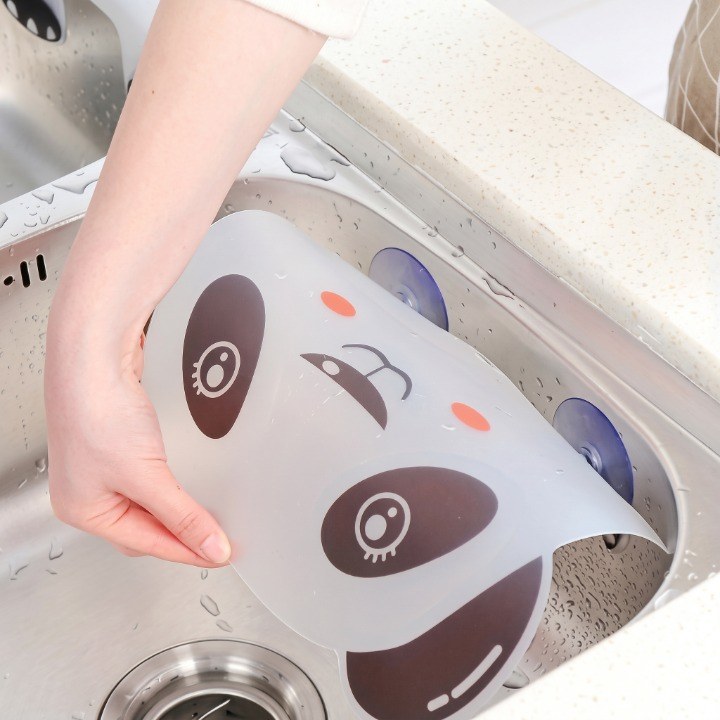 Cute Panda Sink Splash Guard Protector