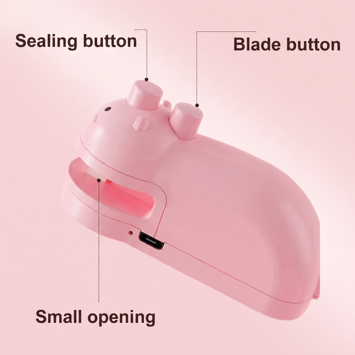 2 In 1 Rechargeable Magnetic Sealer & Cutter