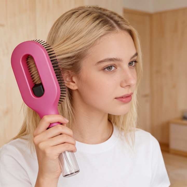 2-In-1 Hair Spray & Styling Comb