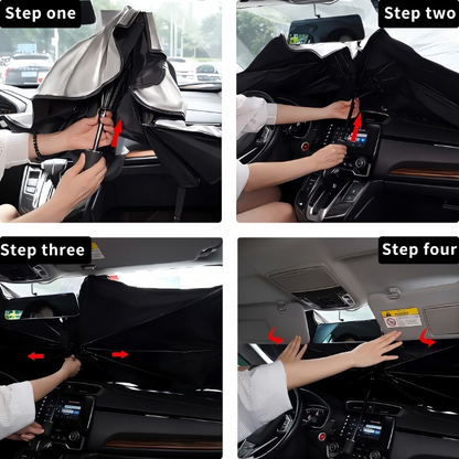 Car Foldable Windshield Sunshade Umbrella