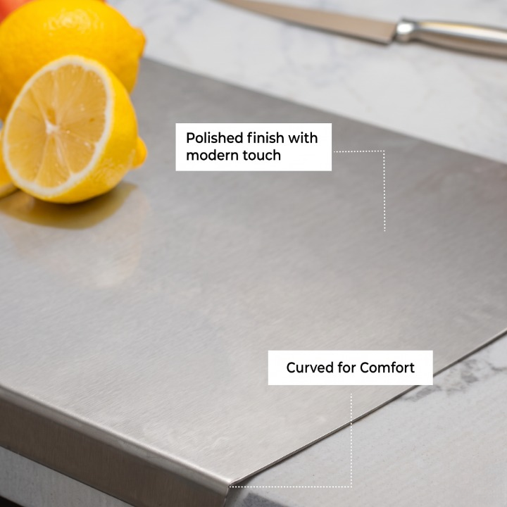 Stainless Steel Kitchen Cutting Board