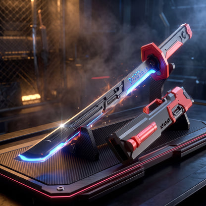 Colorful LED Sword With Smoke Effects