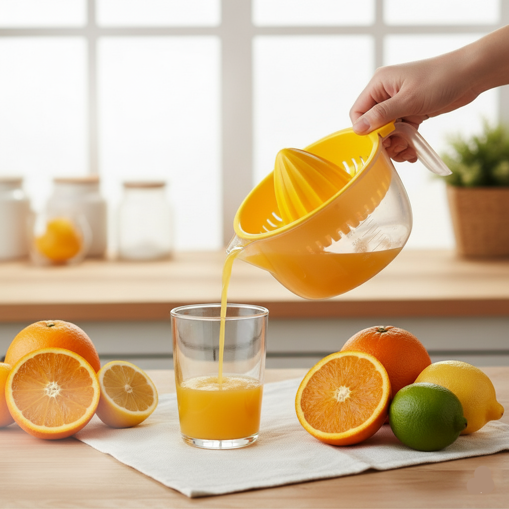 Manual Plastic Citrus Juicer