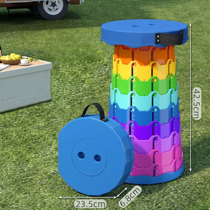 Multi-Color Telescopic Folding Chair