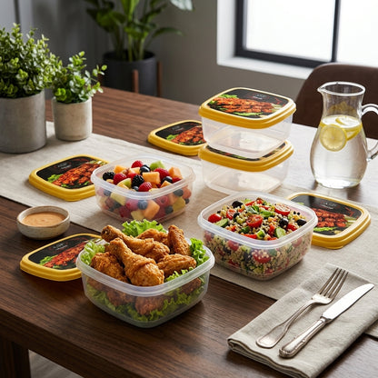 4PCs Multipurpose Plastic Bowl Set