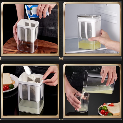 Elegant Greek Yogurt Strainer Container 1100ML