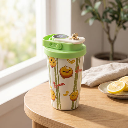 Digital Display Thermal Coffee Mug 600ML