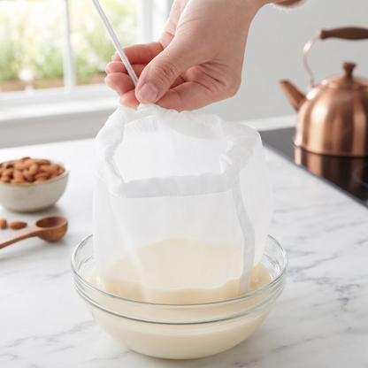 Reusable Kitchen Food Straining Filter Bag
