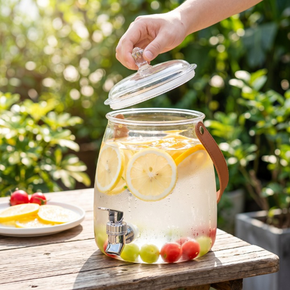 Elegant Acrylic Beverage Drink Dispenser 5.2L