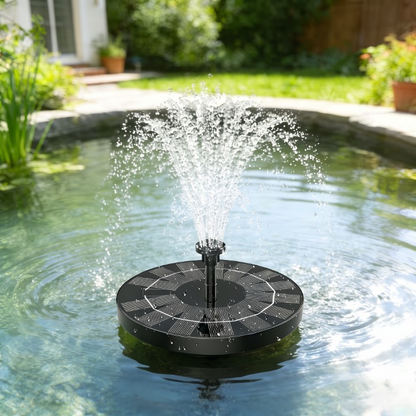 Automatic Solar Powered Water Fountain