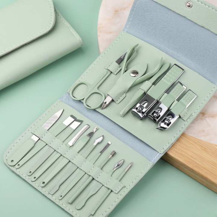 16PCs Stainless Steel Nail Cutter Set